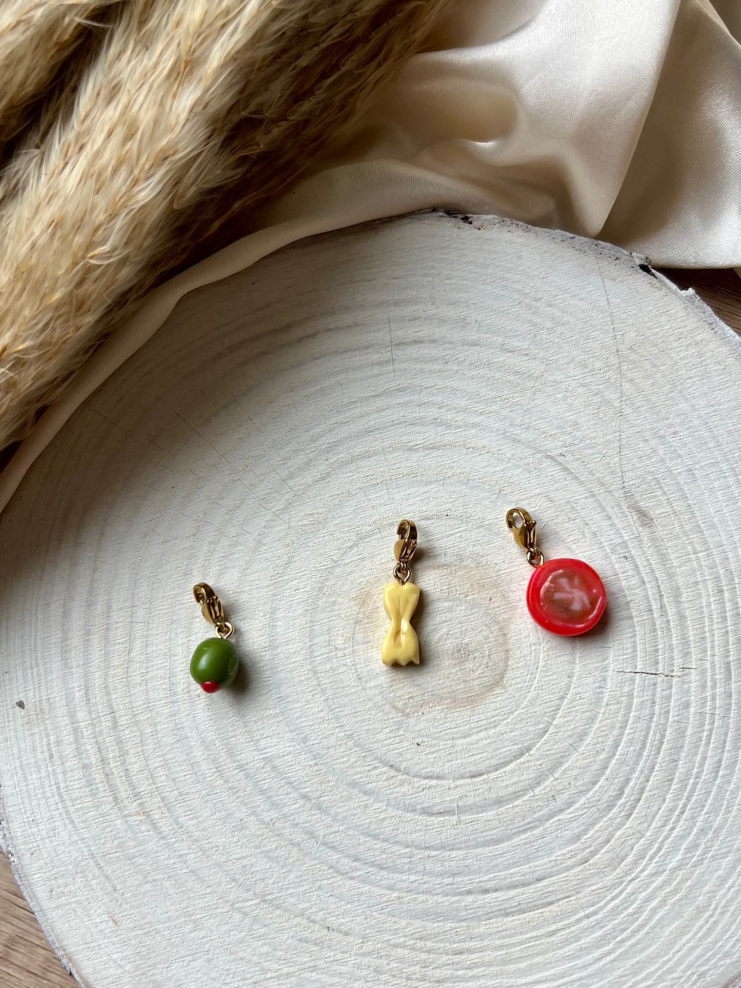 “Girl dinner” charms