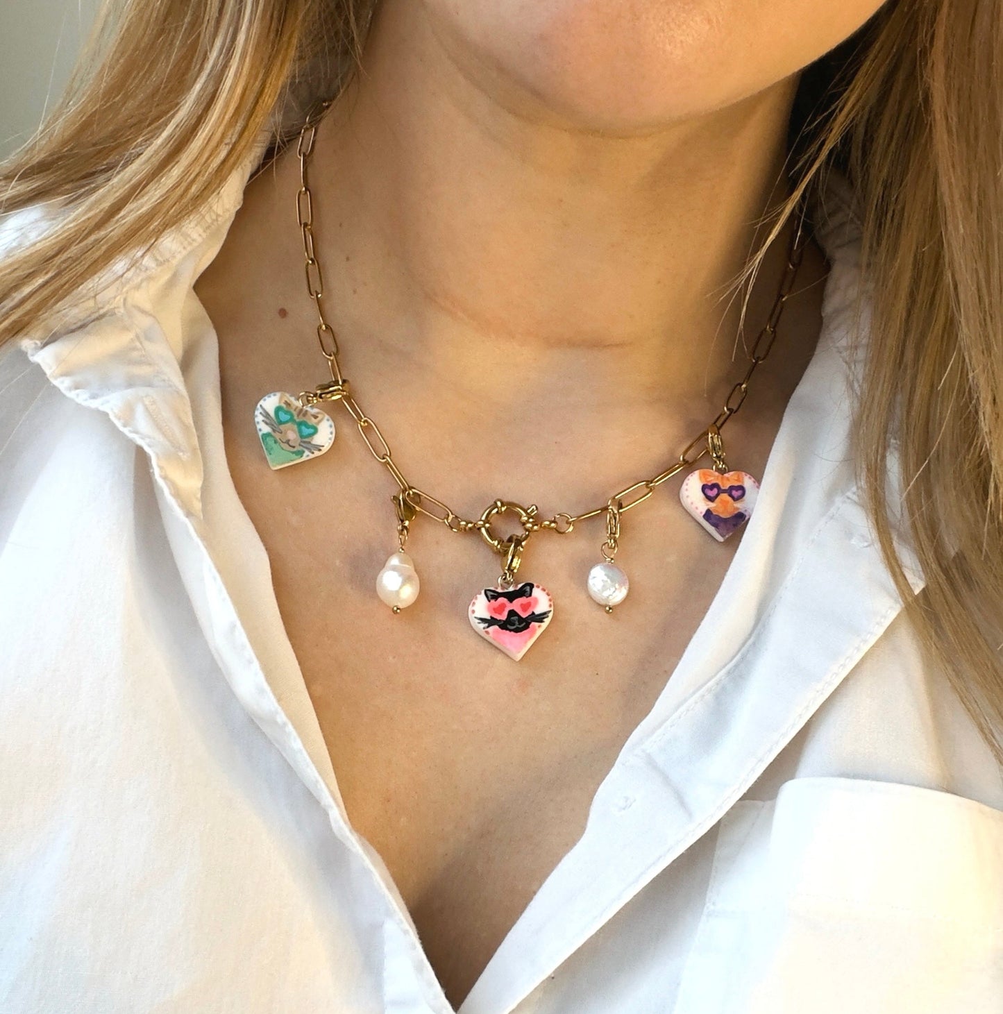“Cat lovers” Necklace