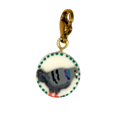 NEW hand painted Summer charms (18k gold attachments)