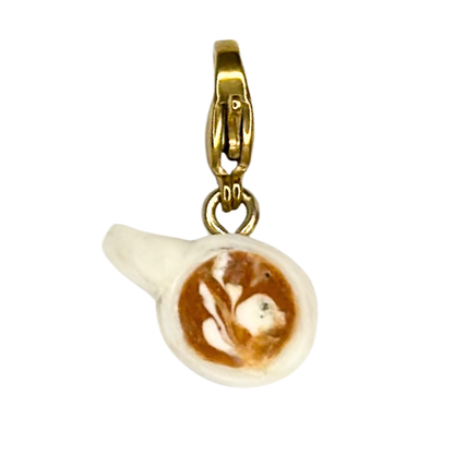 NEW hand painted Summer charms (18k gold attachments)