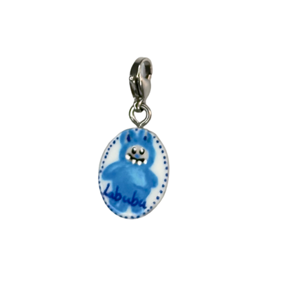 Hand painted charms - Silver sides