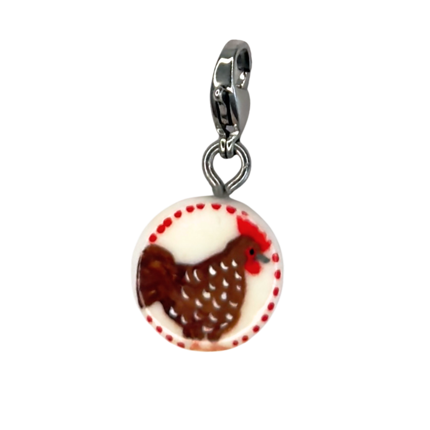 NEW hand painted Summer charms (Stainless steel)