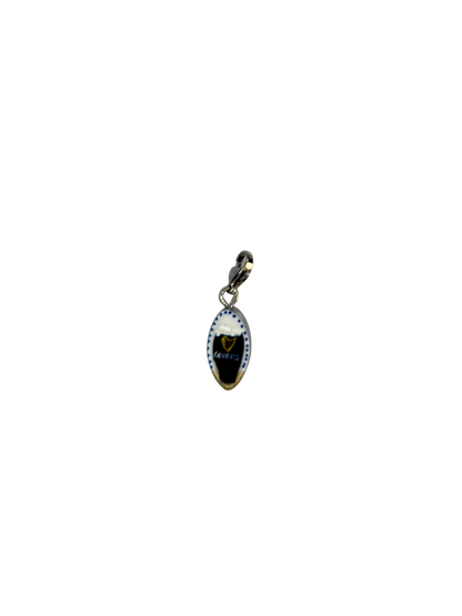 Hand painted charms - Silver sides