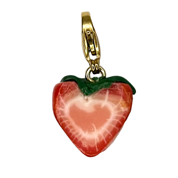 NEW hand painted Summer charms (18k gold attachments)
