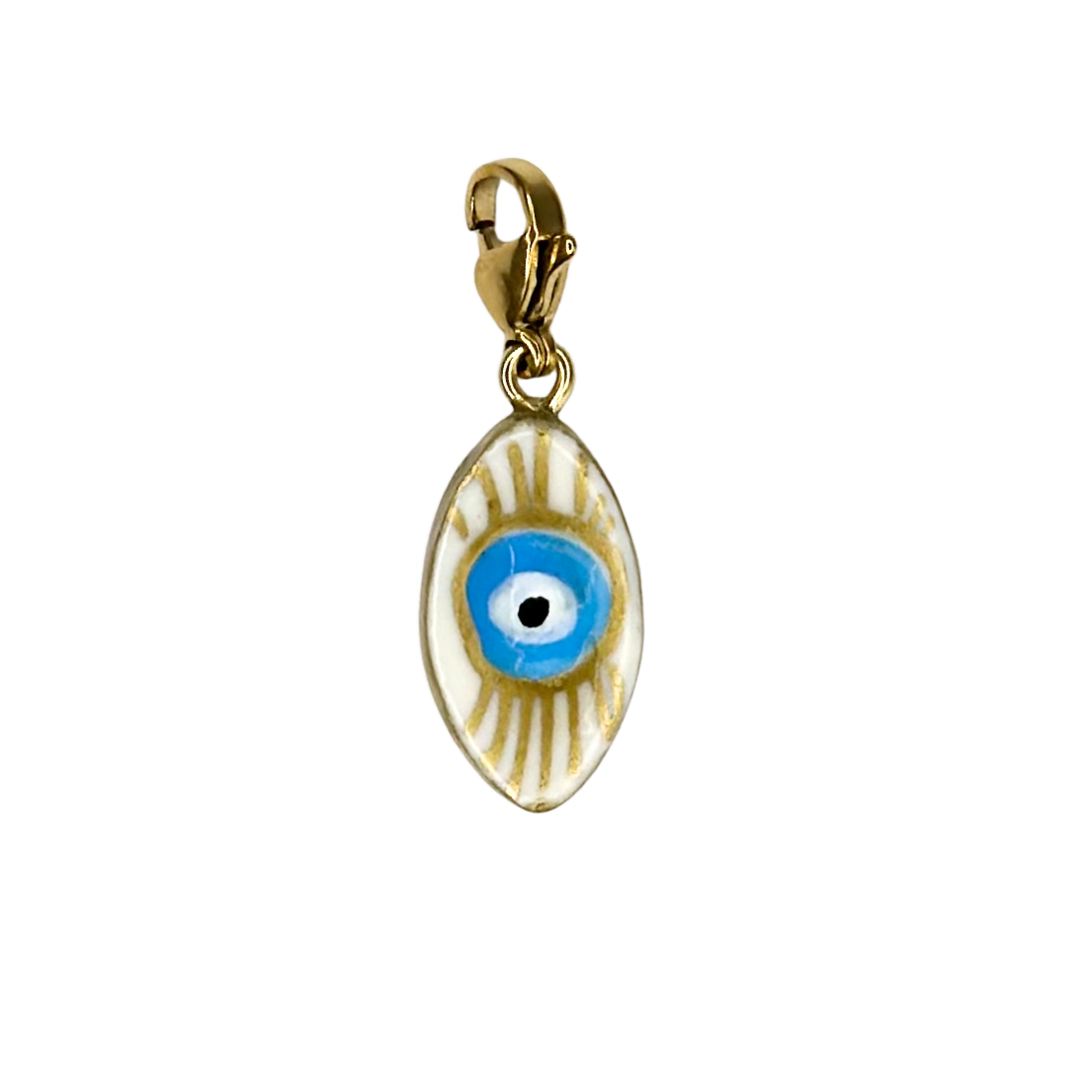 NEW hand painted Summer charms (18k gold attachments)