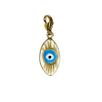 NEW hand painted Summer charms (18k gold attachments)