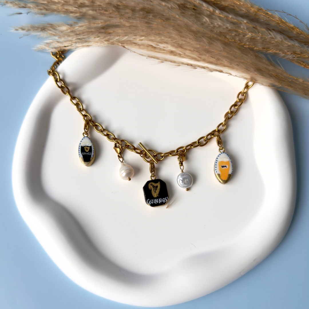 “Irish drinks” Necklace