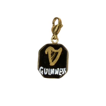 Hand painted charms - Golden sides
