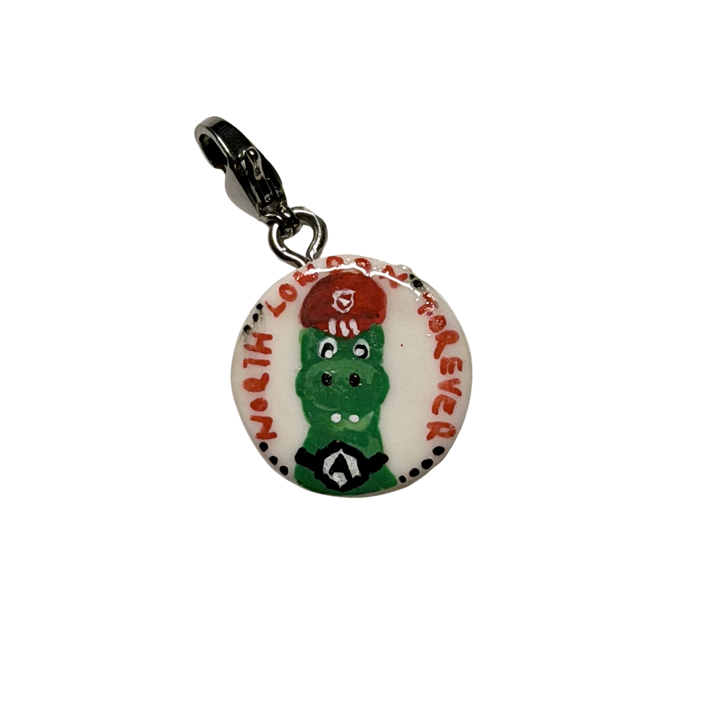 Gunnersaurus - AFC Premier league  Champions of 25/26 key chain / bag charm