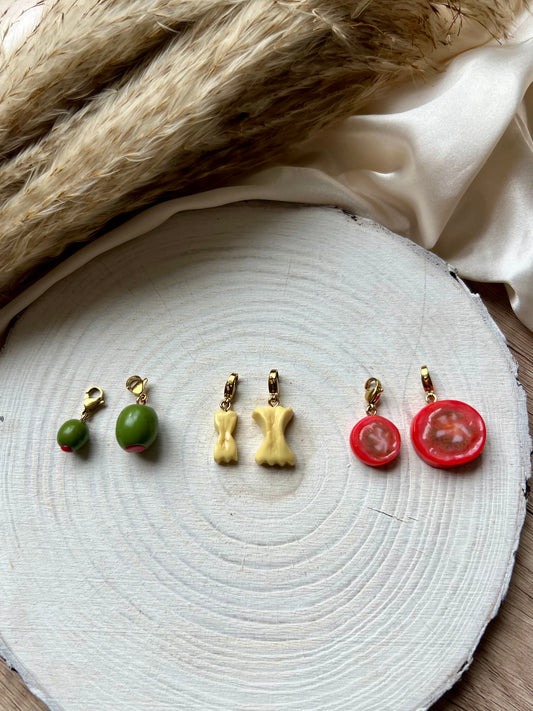 “Girl dinner” charms