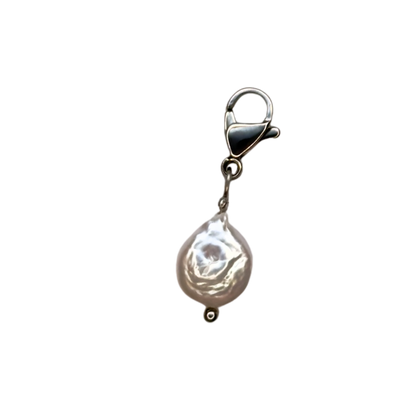Stainless steel charms and pearls