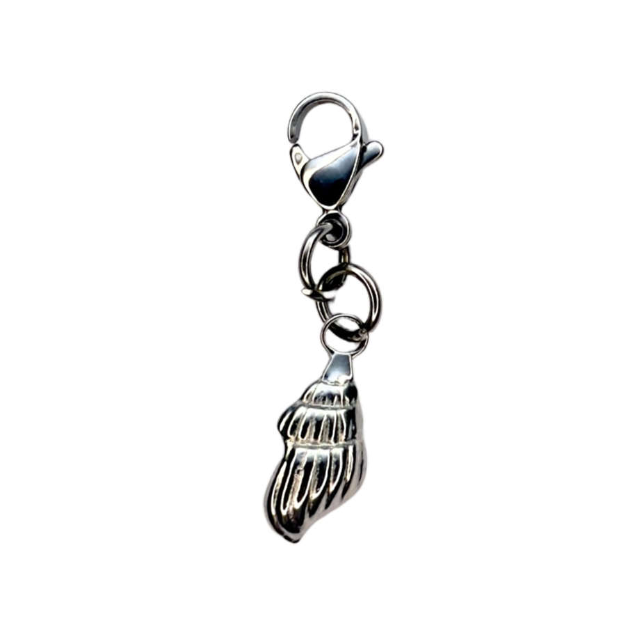Stainless steel charms and pearls