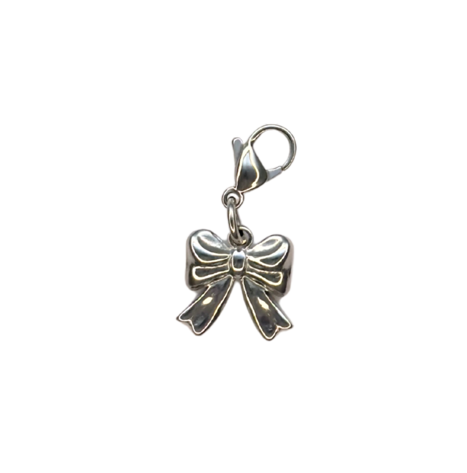 Stainless steel charms and pearls