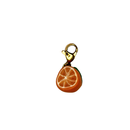 Small charm - fruits/veg etc. ( gold attachments)
