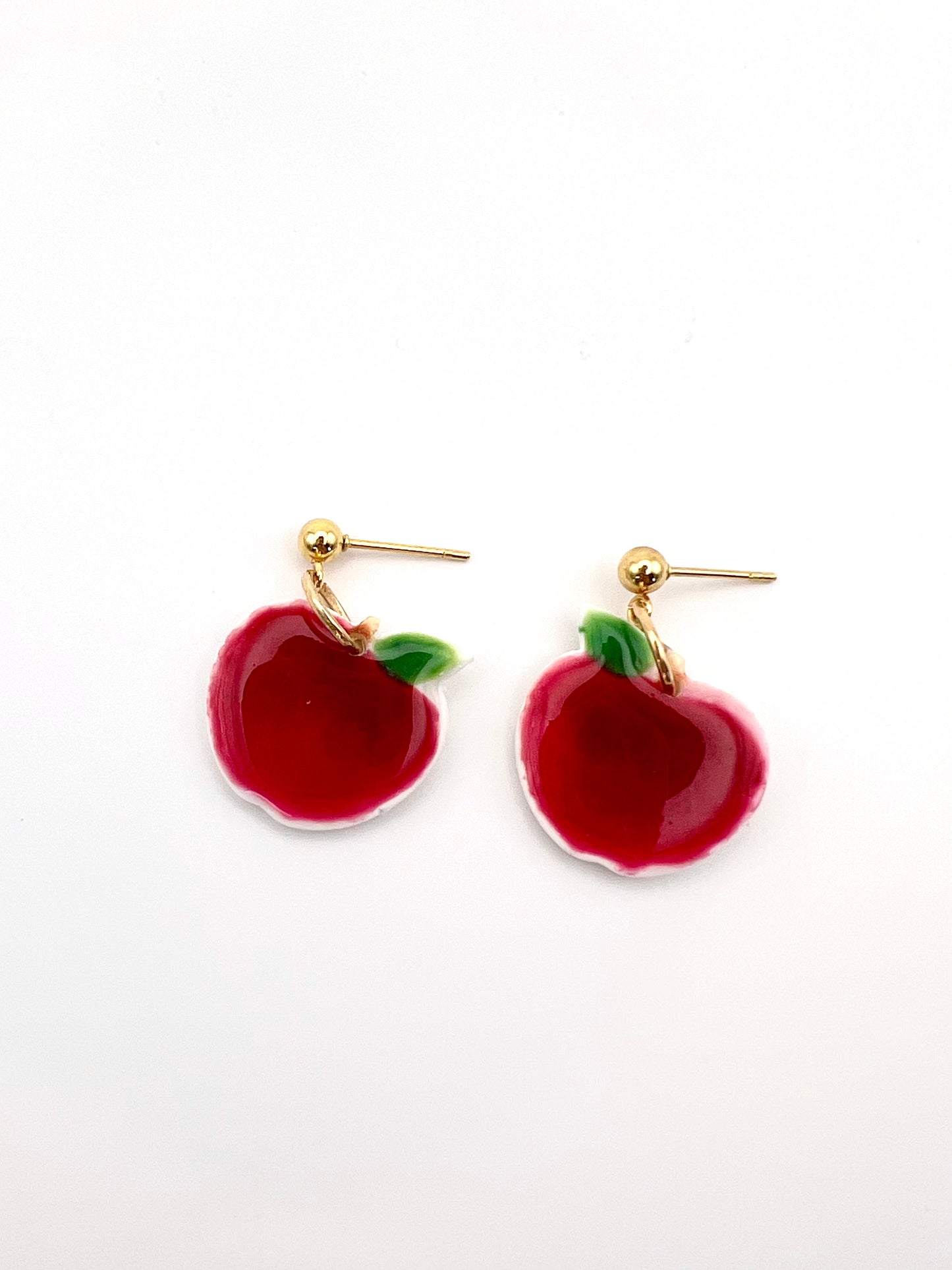 Fruity dainty dangle earrings