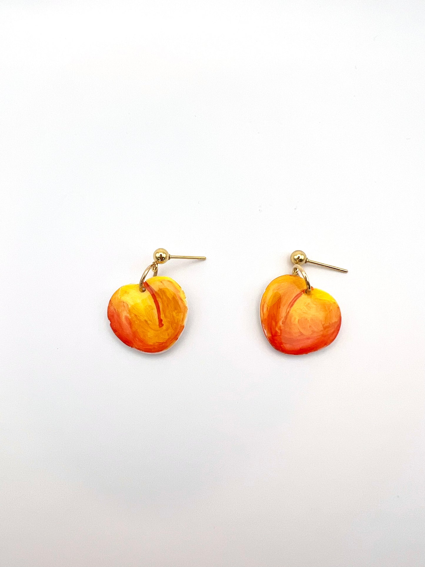 Fruity dainty dangle earrings