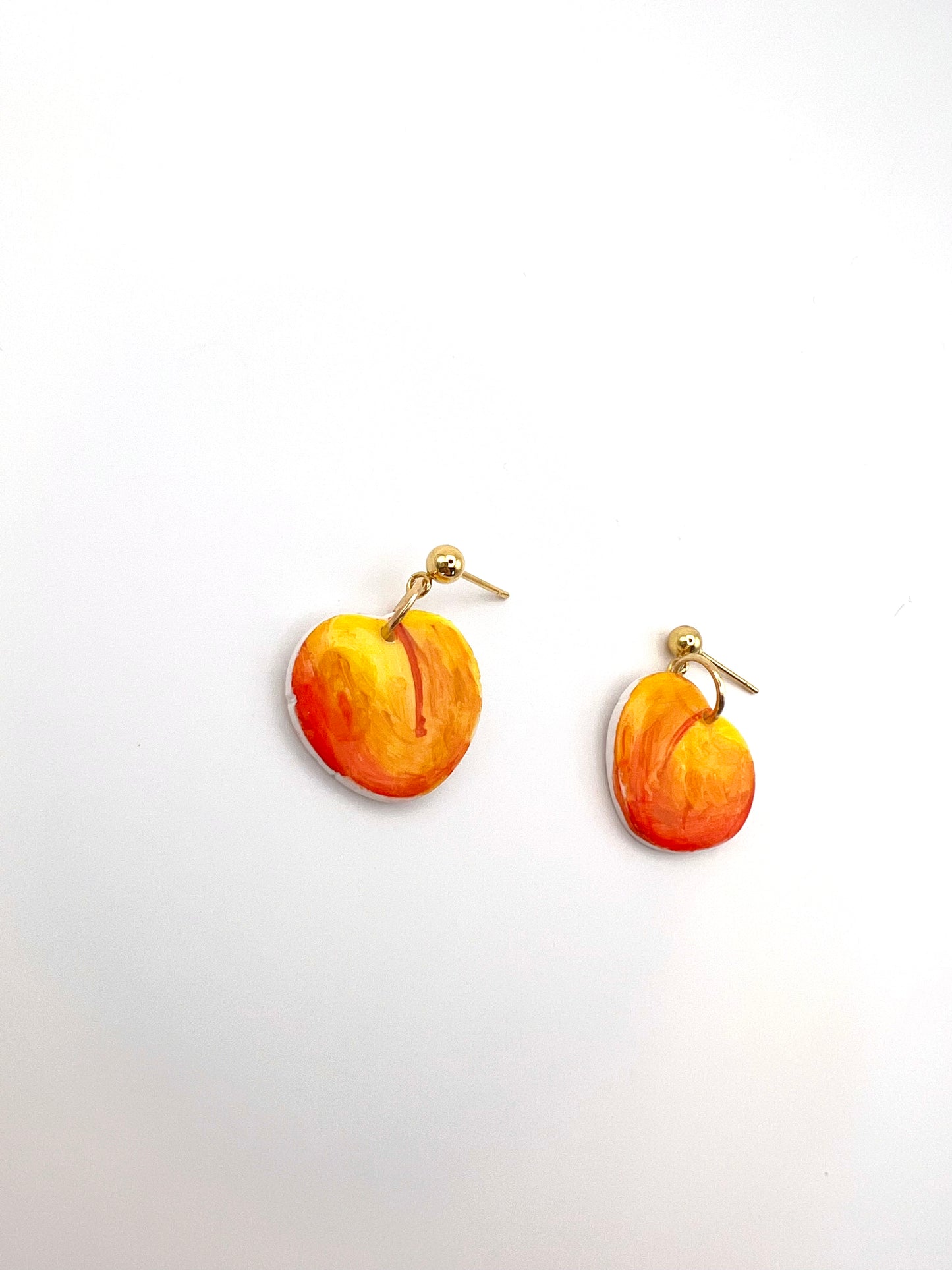 Fruity dainty dangle earrings