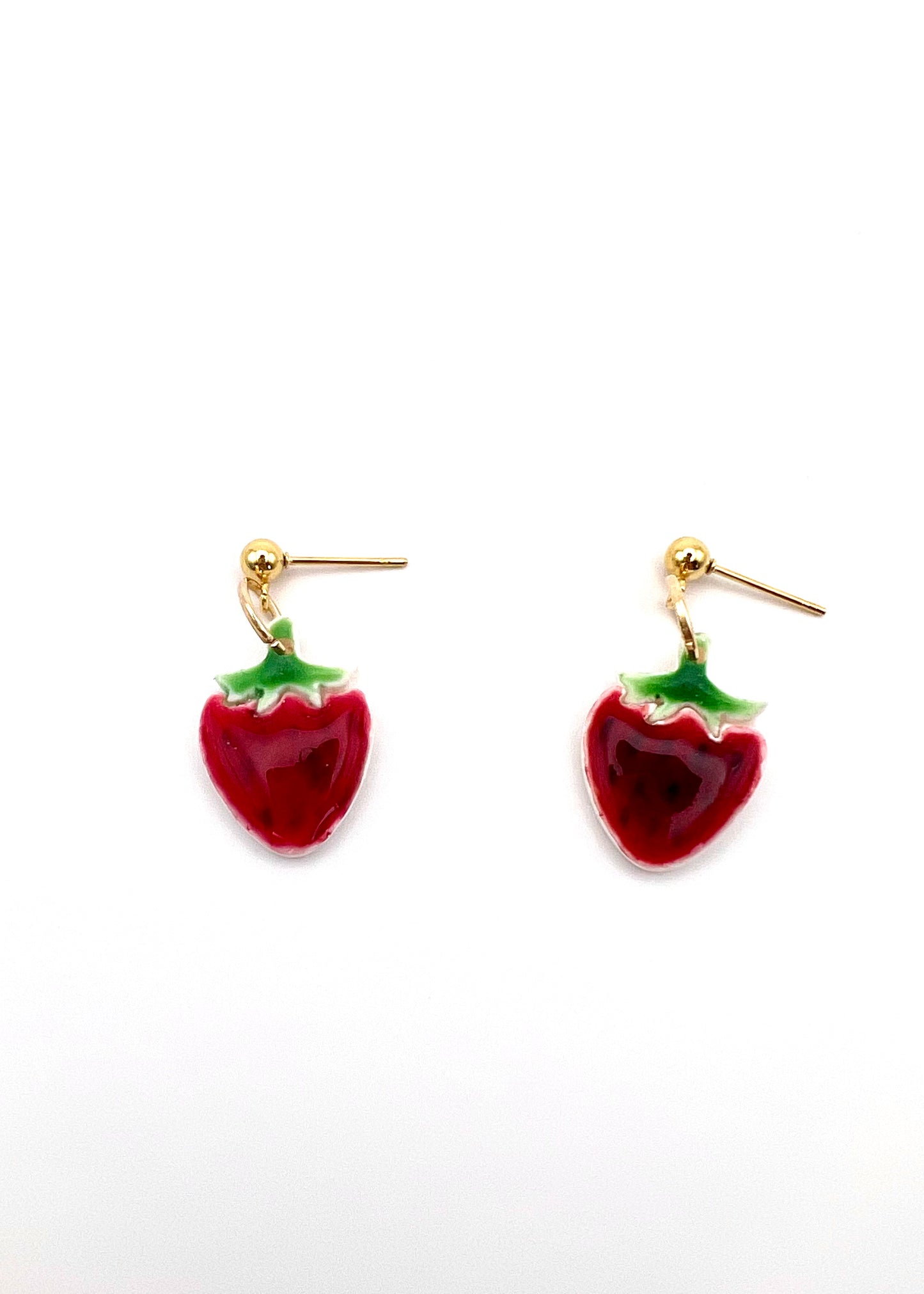 Fruity dainty dangle earrings