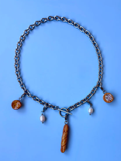 NEW! Pastries necklace - Stainless steel