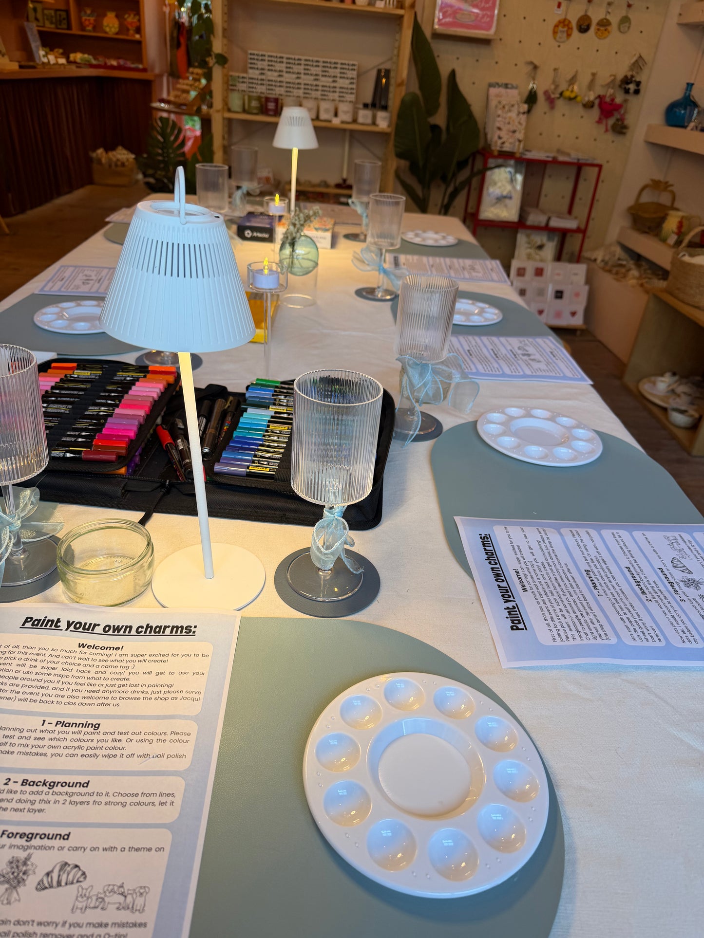 Paint-your-own charms workshop - @Better things London (SE23 3XU)
