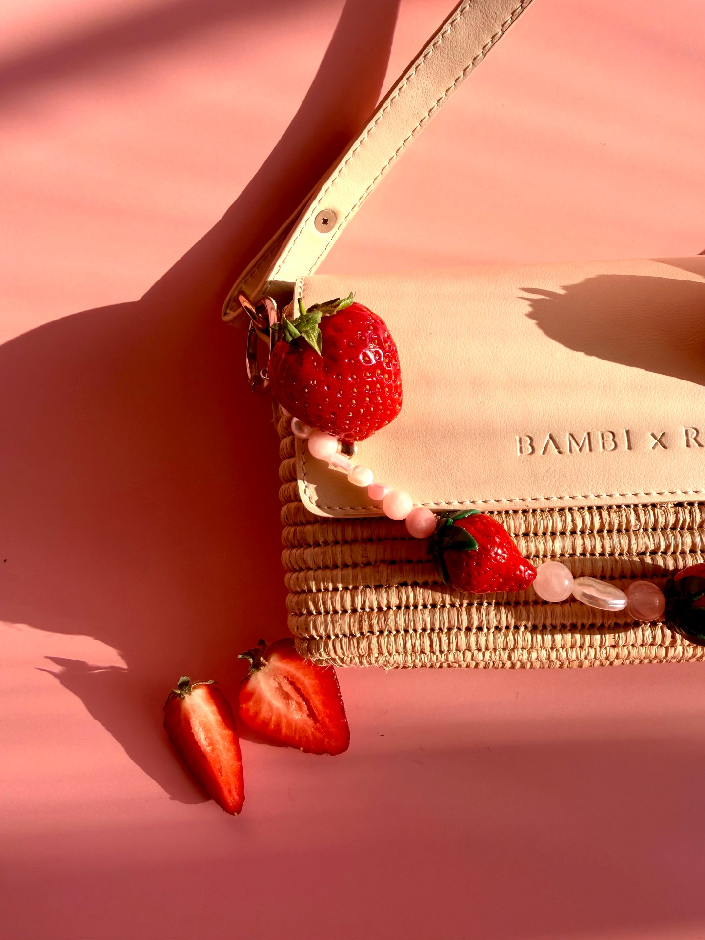Strawberry Bag charm