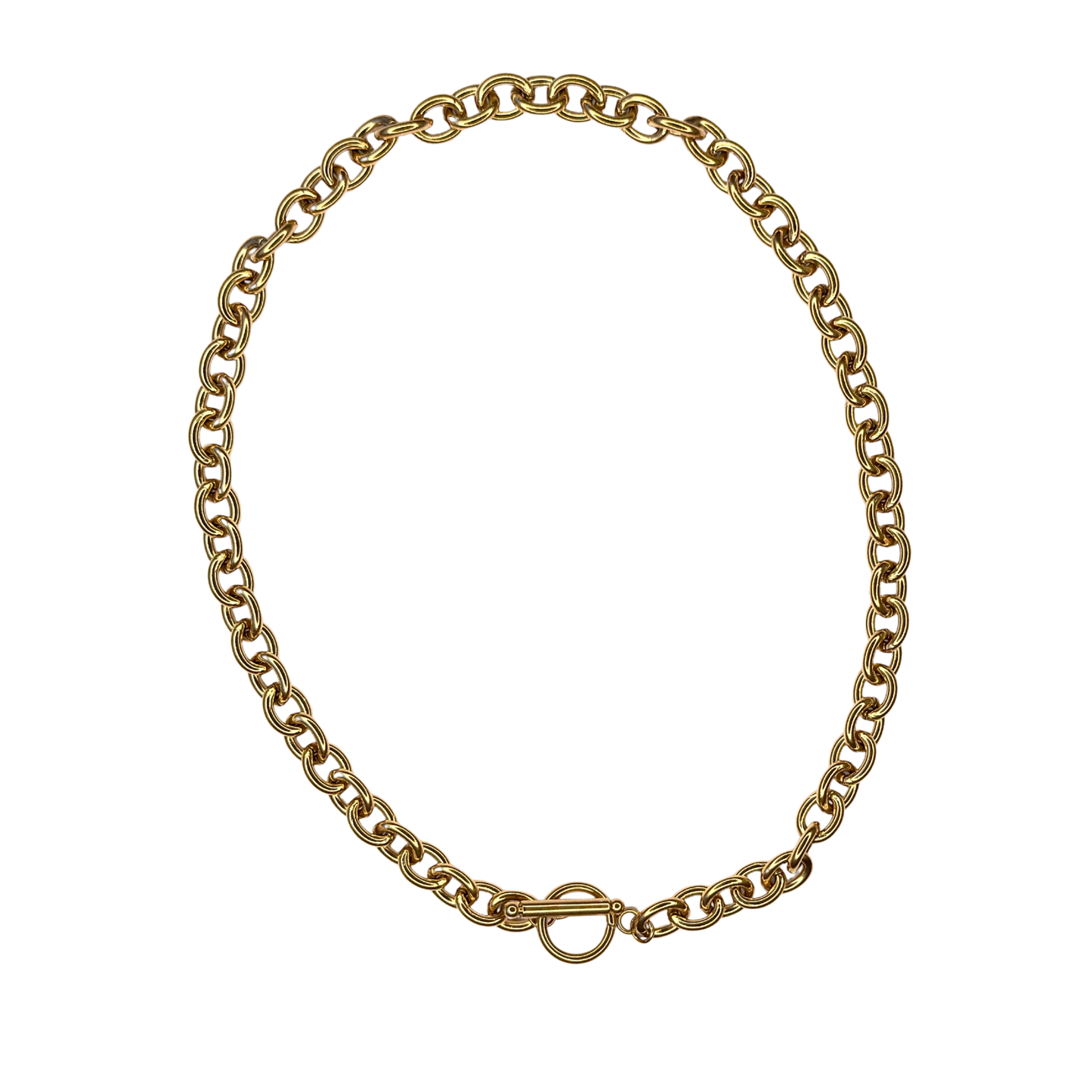 Necklace - 18K Gold plated stainless steel