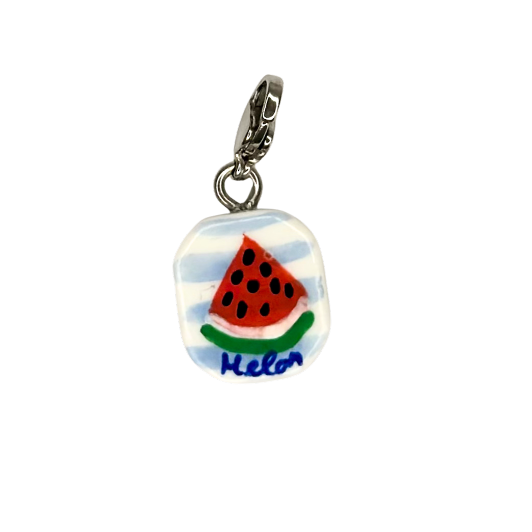 NEW hand painted Summer charms (Stainless steel)